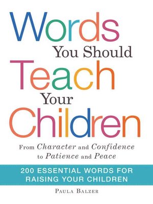 cover image of Words You Should Teach Your Children